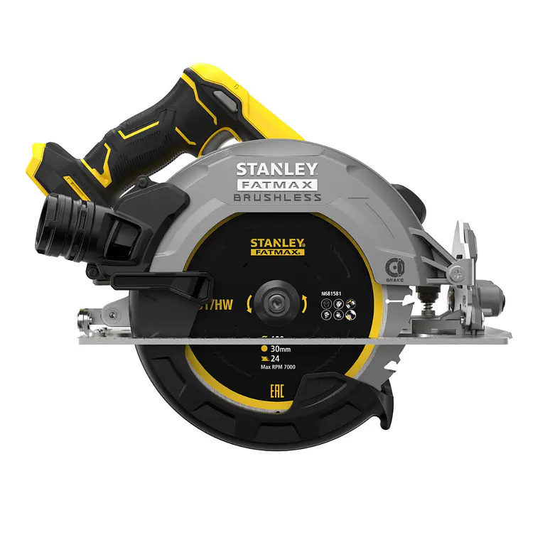 Sierra Circular Inalámbrica Stanley 20V 7-1/4 SBC551B S/Bat. 1