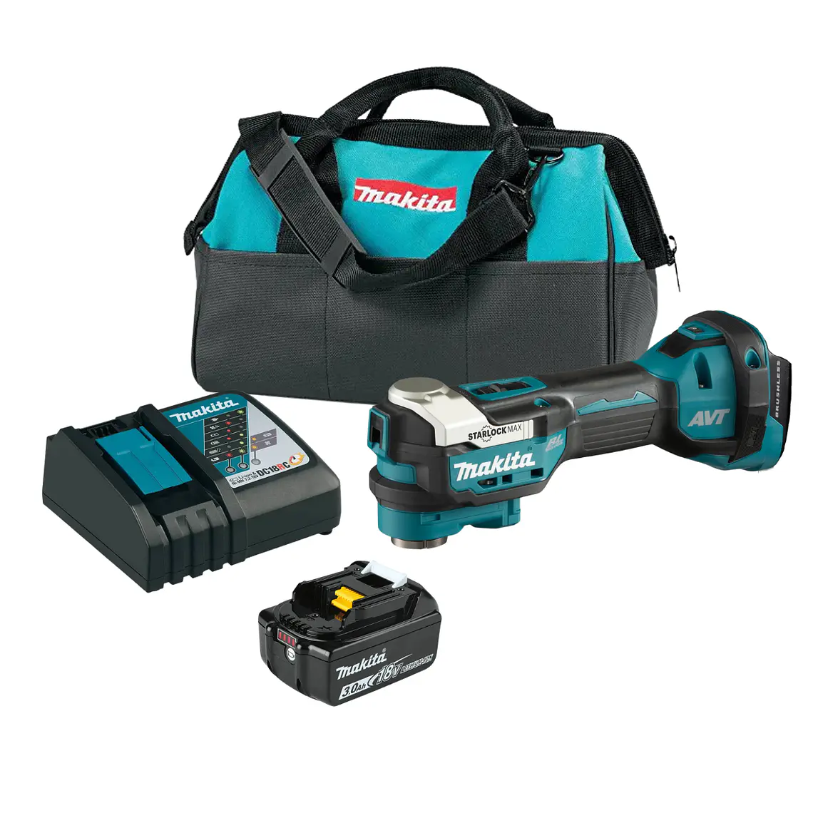 Kit Multiherramienta Makita 18v + Acc DTM52RFX1 1