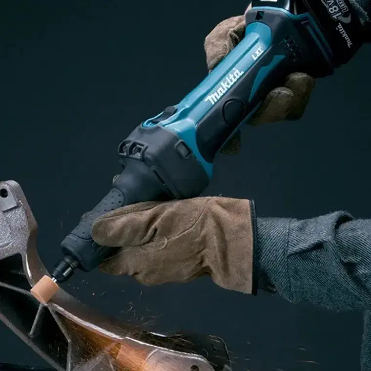 Kit Rectificadora Inalámbrica Makita 18v 1/4'' DGD800RF 4