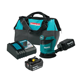 Kit Lijadora Rotorbital Inalámbrica Makita 5
