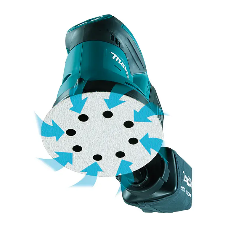 Kit Lijadora Rotorbital Inalámbrica Makita 5