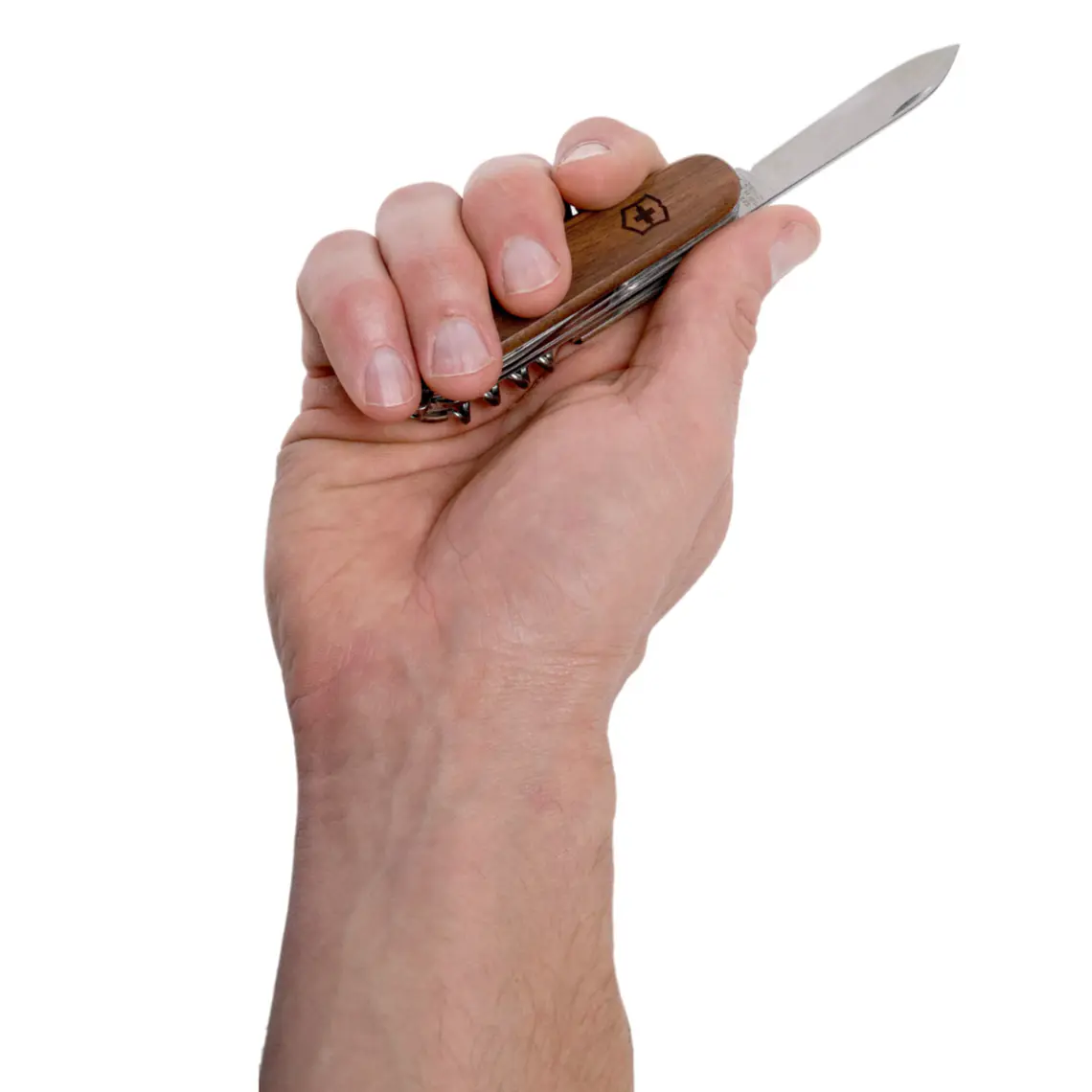 Navaja Victorinox Huntsman de Madera Nuez 1.3711.63 5