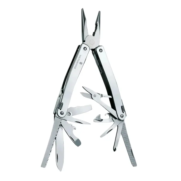 Multiherramienta SwissTool Spirit X Color Plata Victorinox 2