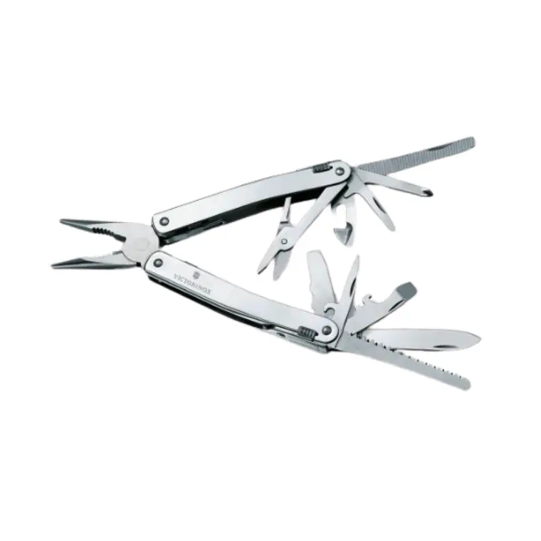 Multiherramienta SwissTool Spirit X Color Plata Victorinox 3