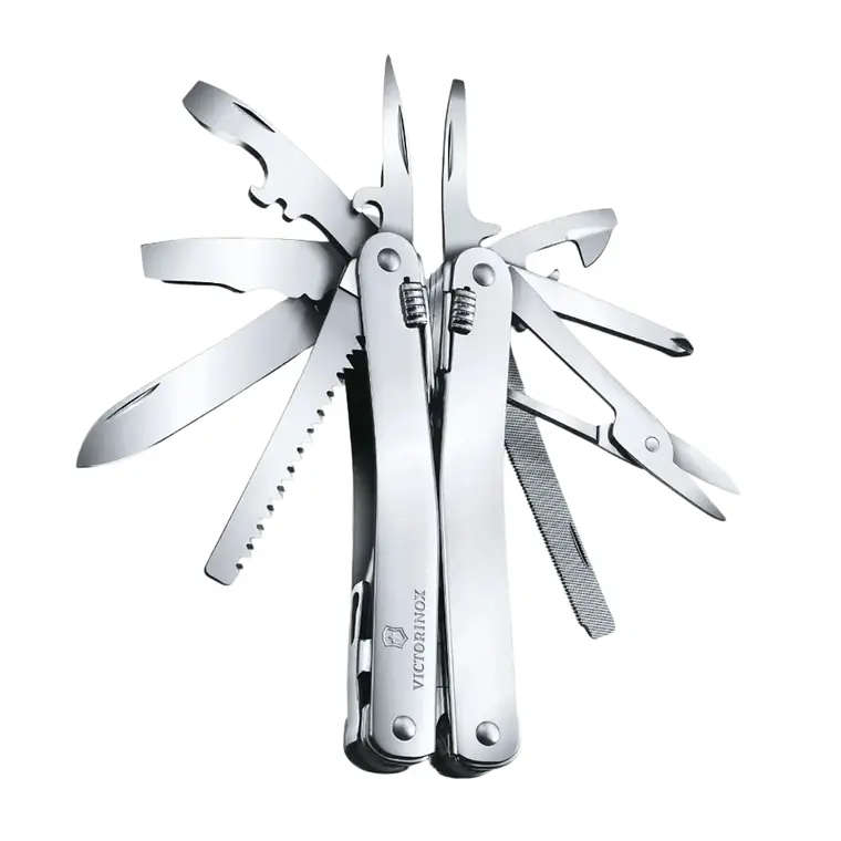 Multiherramienta SwissTool Spirit X Color Plata Victorinox 4