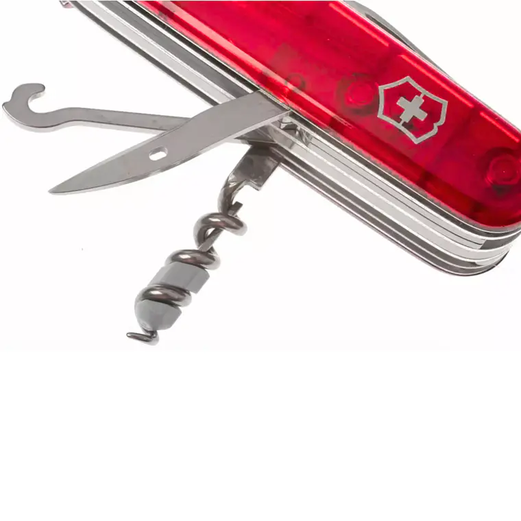 Navaja Cortapluma CyberTool Red Trans 1.7725.T / Color rojo 6
