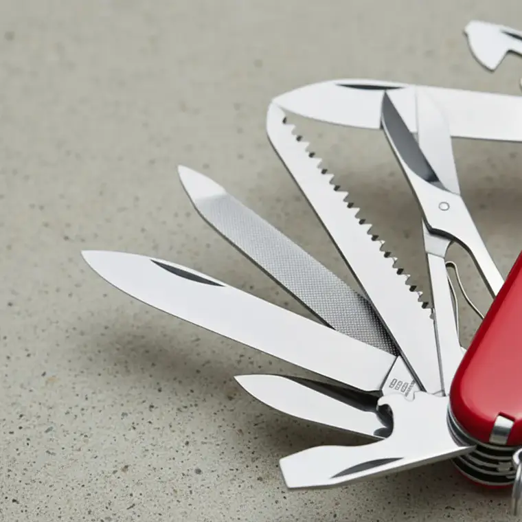 Navaja CortaPluma Ranger Rojo 21Funciones Victorinox 1.3763 7