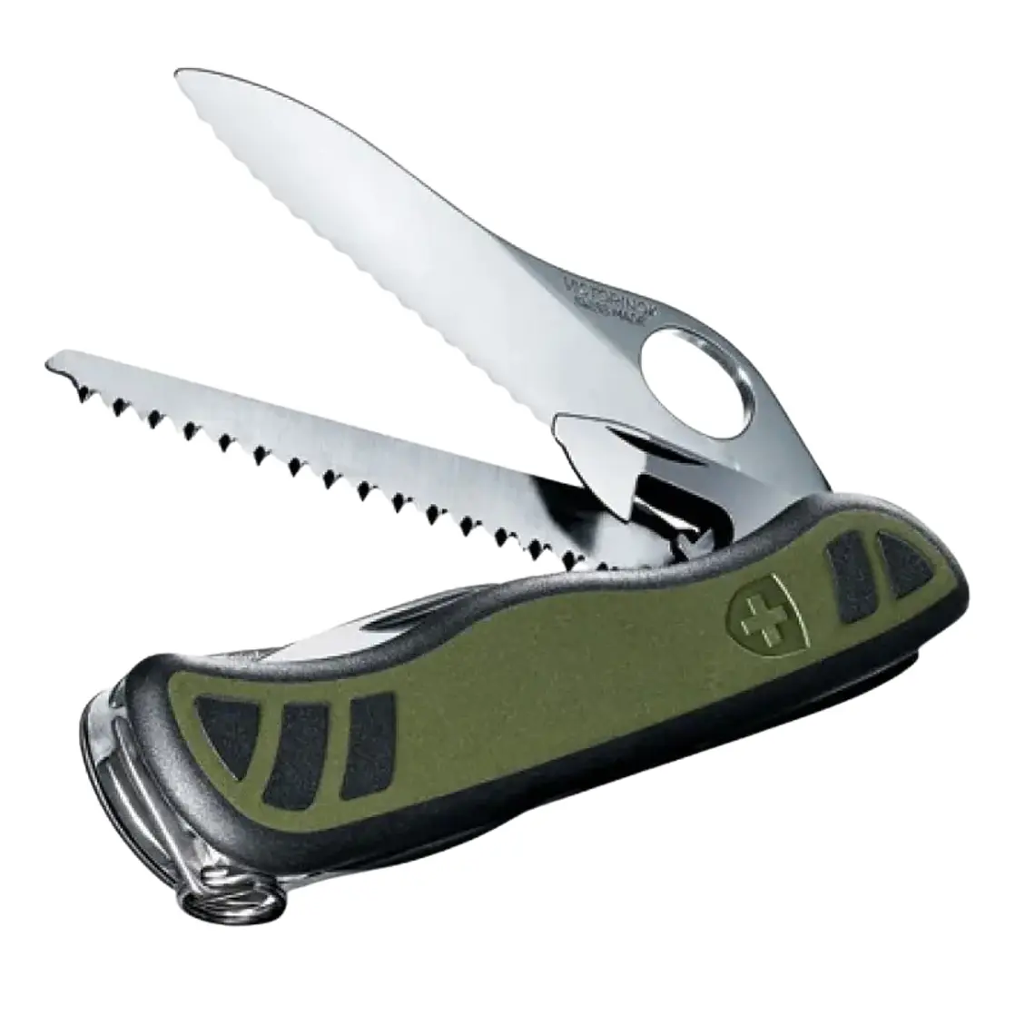 Navaja del Soldado Suizo 08 color Verde/Negro Victorinox 2