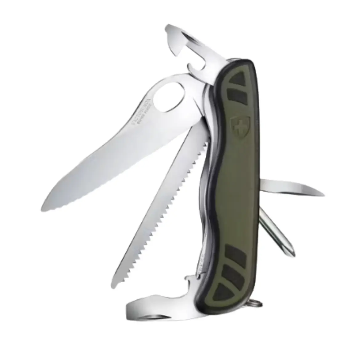 Navaja del Soldado Suizo 08 color Verde/Negro Victorinox 3
