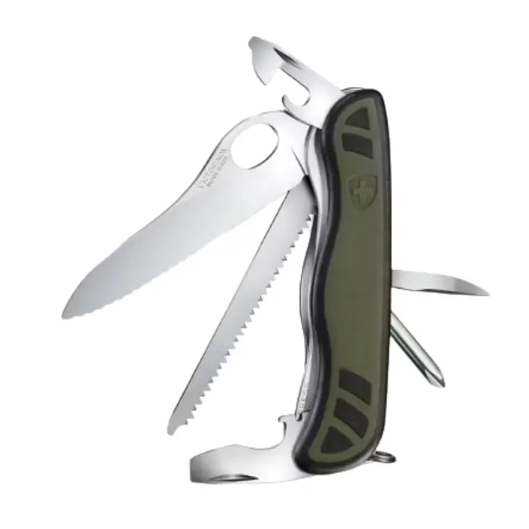 Navaja del Soldado Suizo 08 color Verde/Negro Victorinox 3