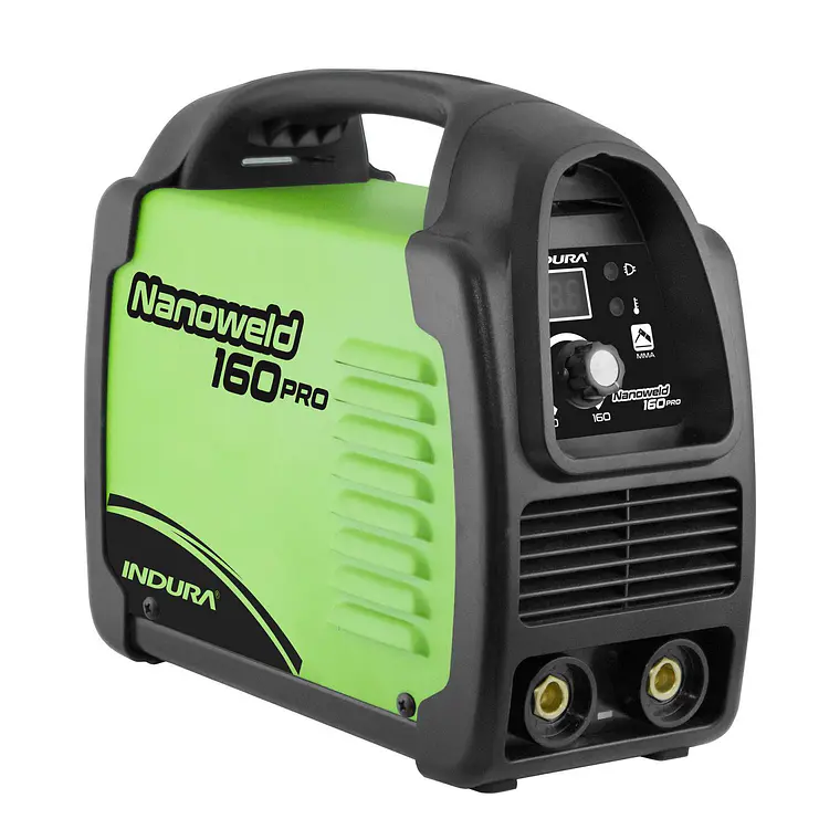 Soldadora Indura MMA 160 A + Máscara Fotosensible + guantes 3