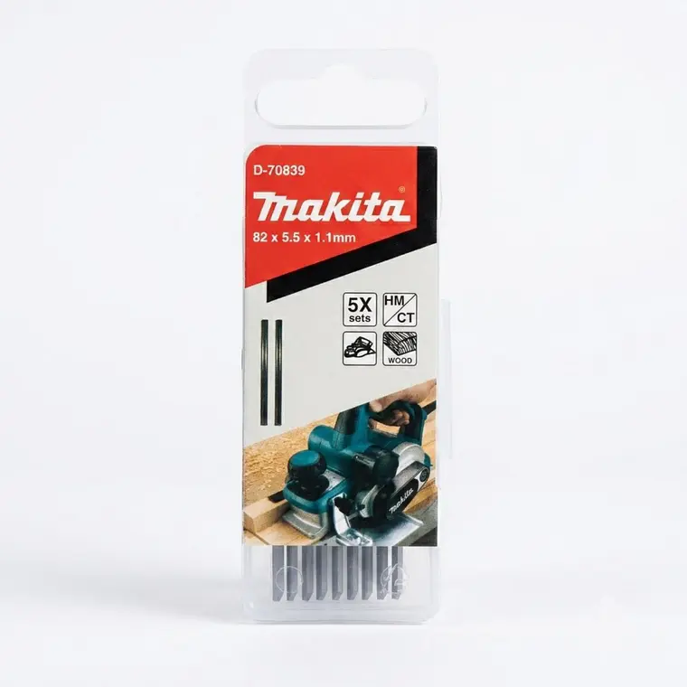 Set Cuchillos mini para cepillo Makita 82mm D-70839 1