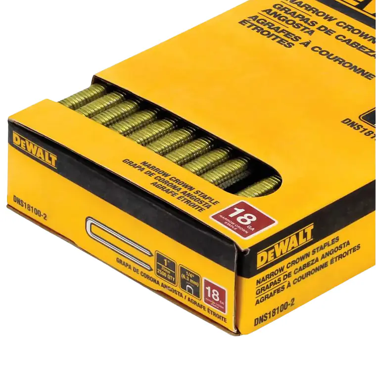 Grapa Dewalt Cabeza Angosta 1 X 1/4 Dns18100-2 2