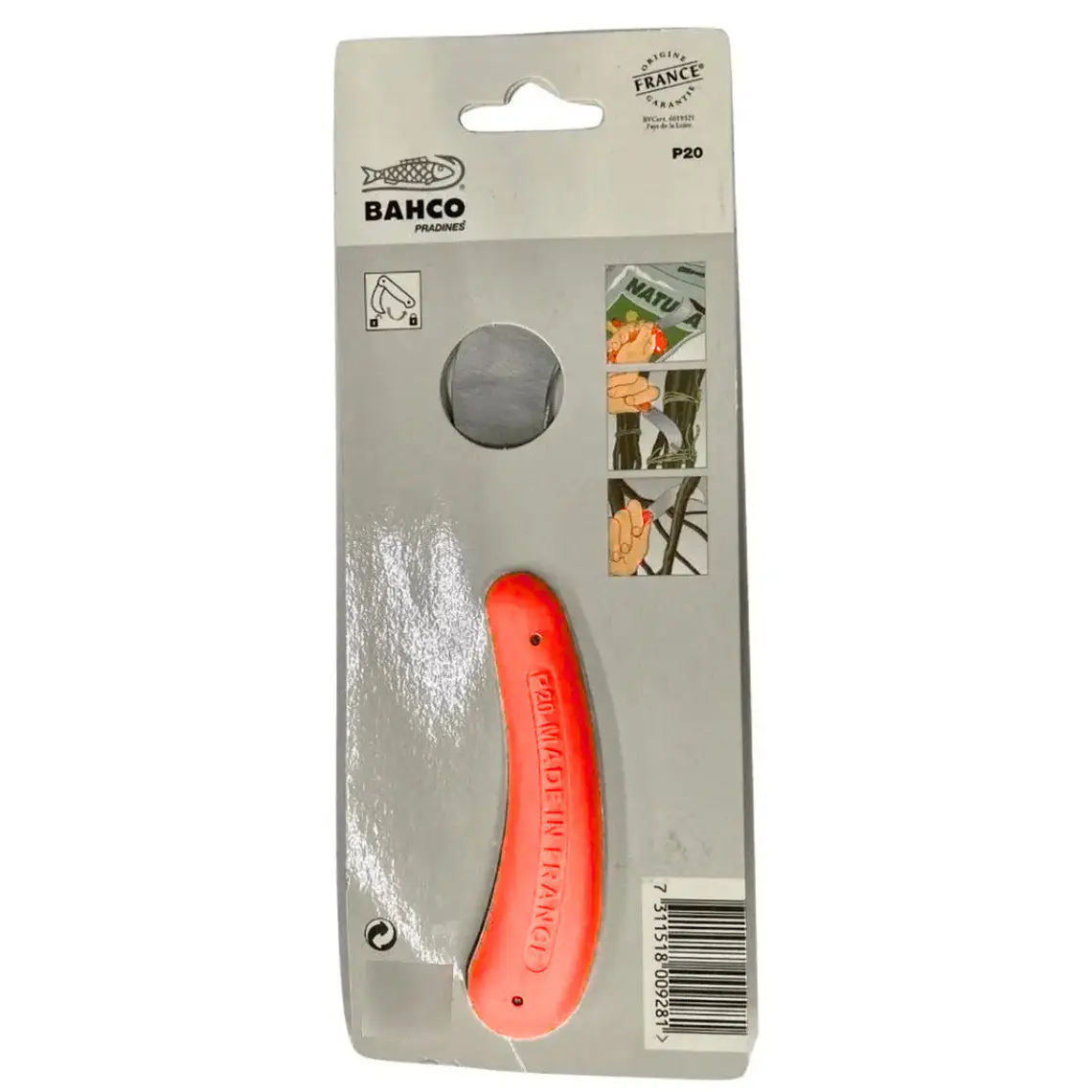 Navaja Bahco P20 Poda De Arboles Gancho Plegable P/Injertar 4
