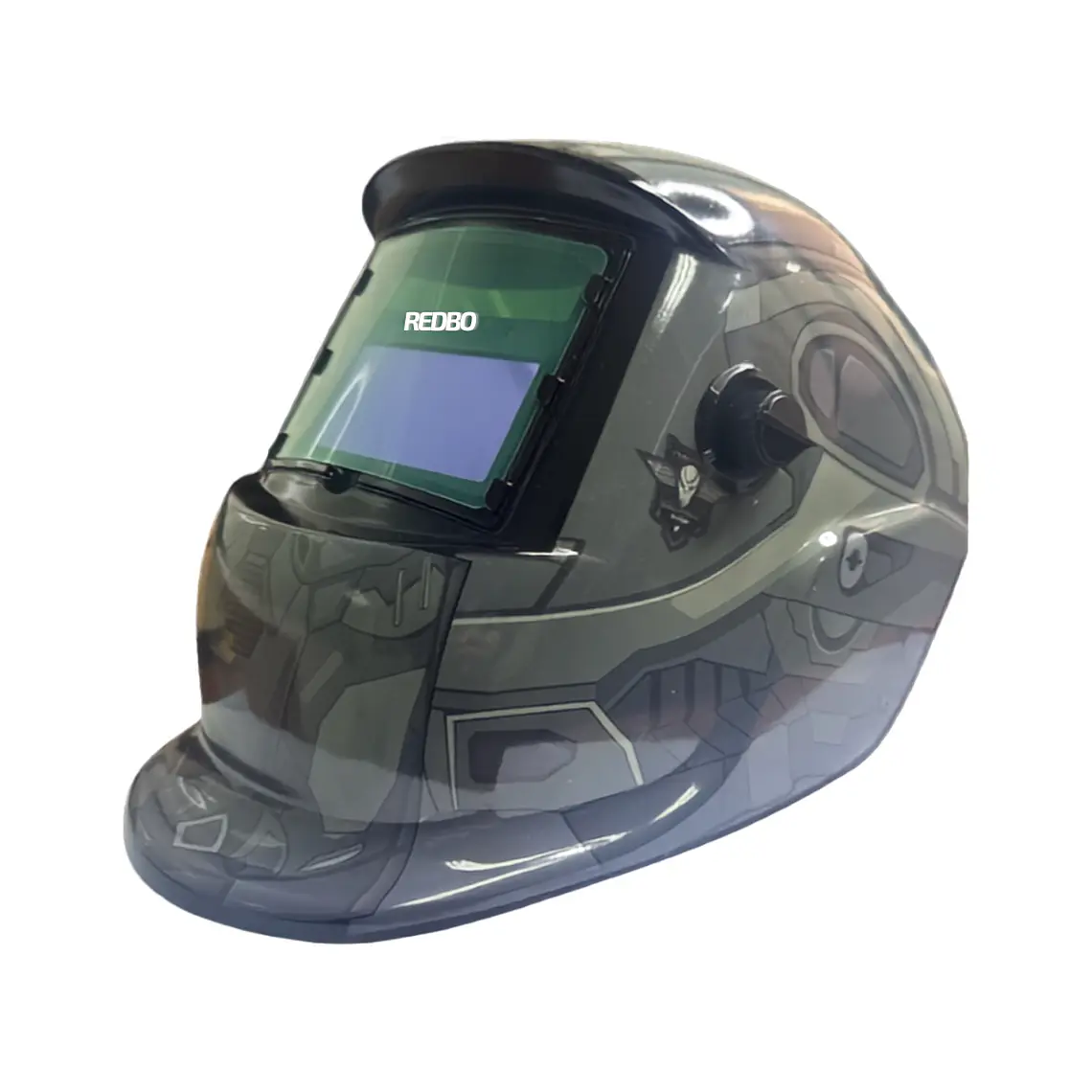 Máscara Para Soldar Fotosensible Profesional Redbo RBLYE95H  1