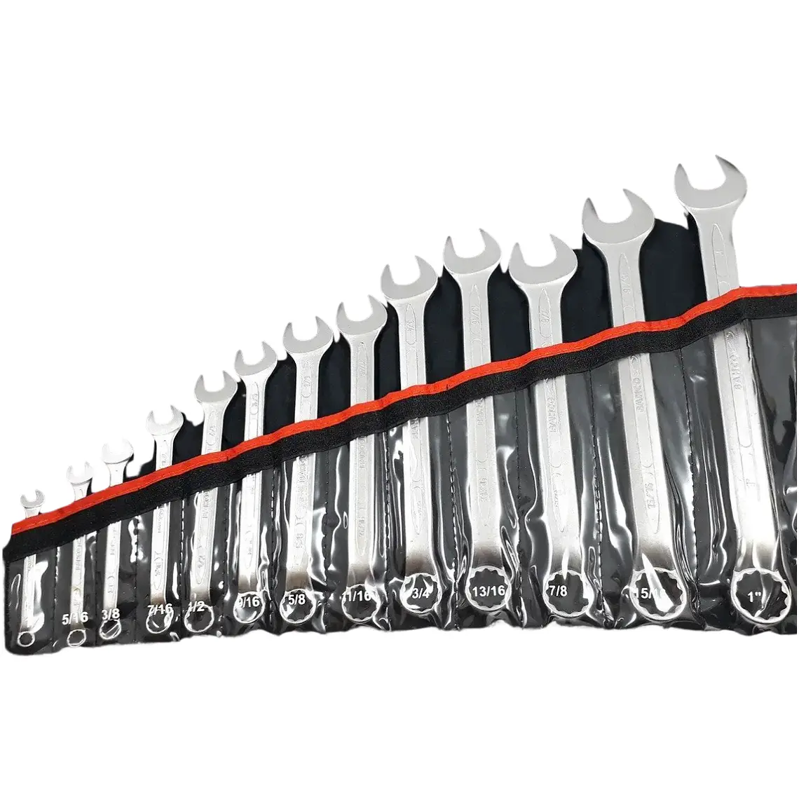Set Juego 13 Llaves Combinadas Bahco Pulgada Acodadas PU93 1