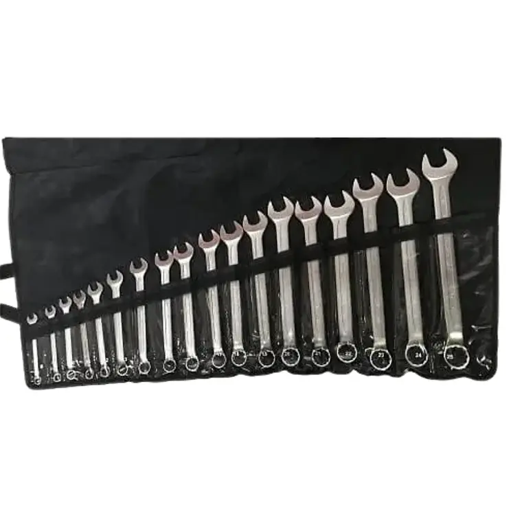 Set Juego 13 Llaves Combinadas Bahco Pulgada Acodadas PU93 2