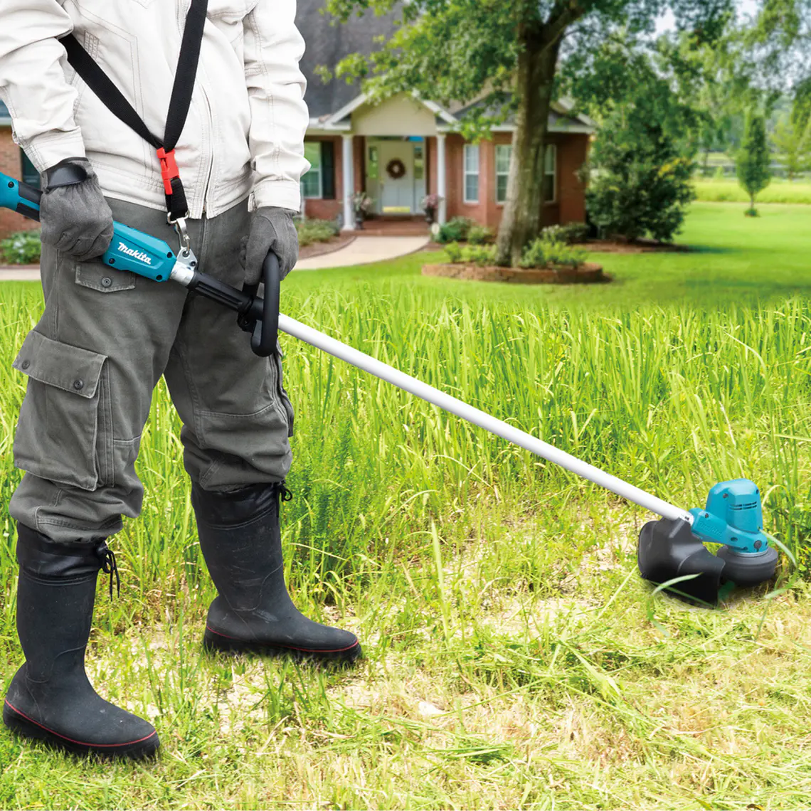 Orilladora inalambrica 18v + disc S/bat Makita DUR194Z 8