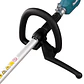 Kit Orilladora inalambrica 18v disc 8t + bat Makita DUR194RF - Miniatura 2