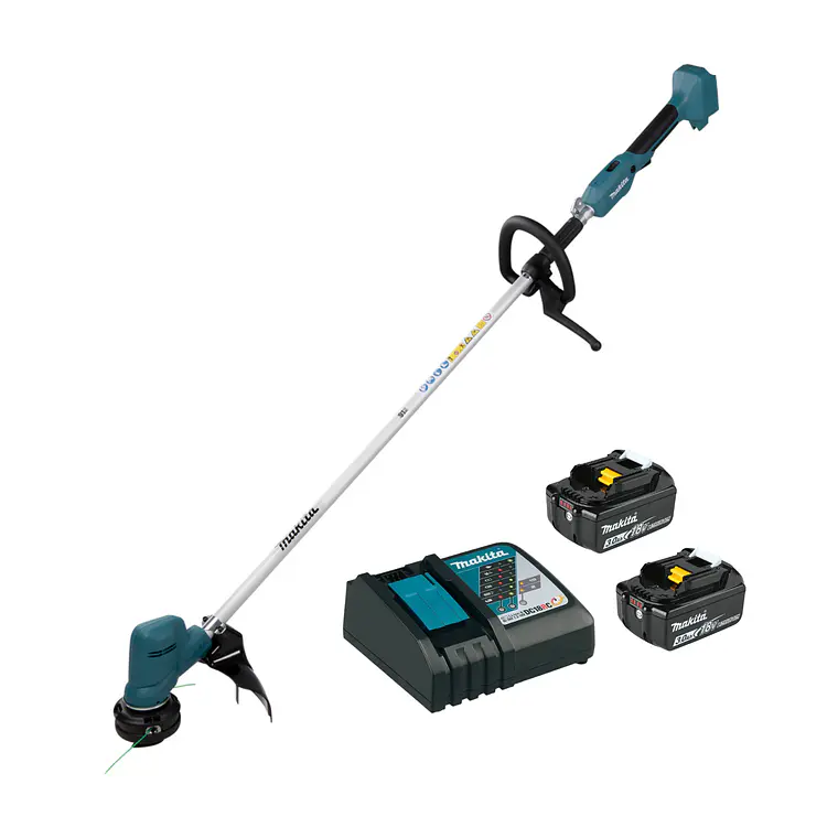 Orilladora inalambrica 18v disc 8t +2 bat Makita DUR194RFEX2 1