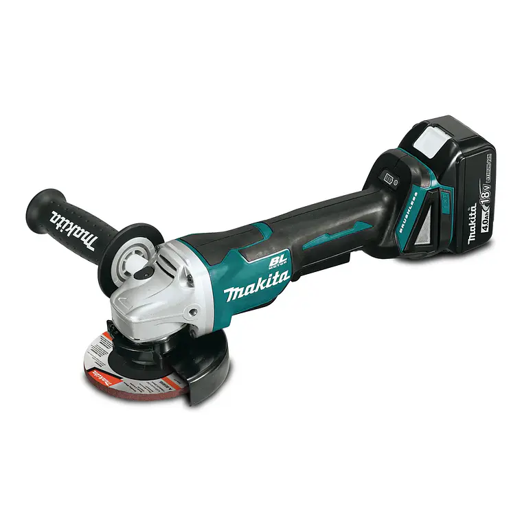 Kit esmeril angular inalámbrico 18v Makita DGA458RFE  2