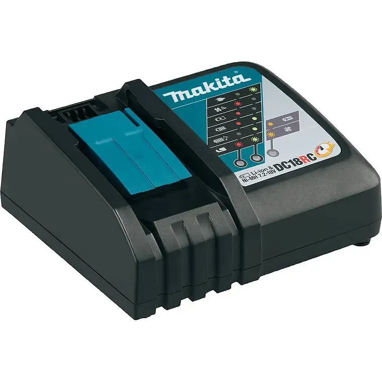 Kit esmeril angular inalámbrico 18v Makita DGA458RFE  5