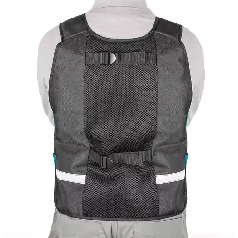 Chaleco De Trabajo Con Bolsillos Makita E-05636 4