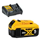 Kit DeWALT 20VTaladroPercutor DCD796P1+Bat5Ah/Car +Cuchillo  - Miniatura 6