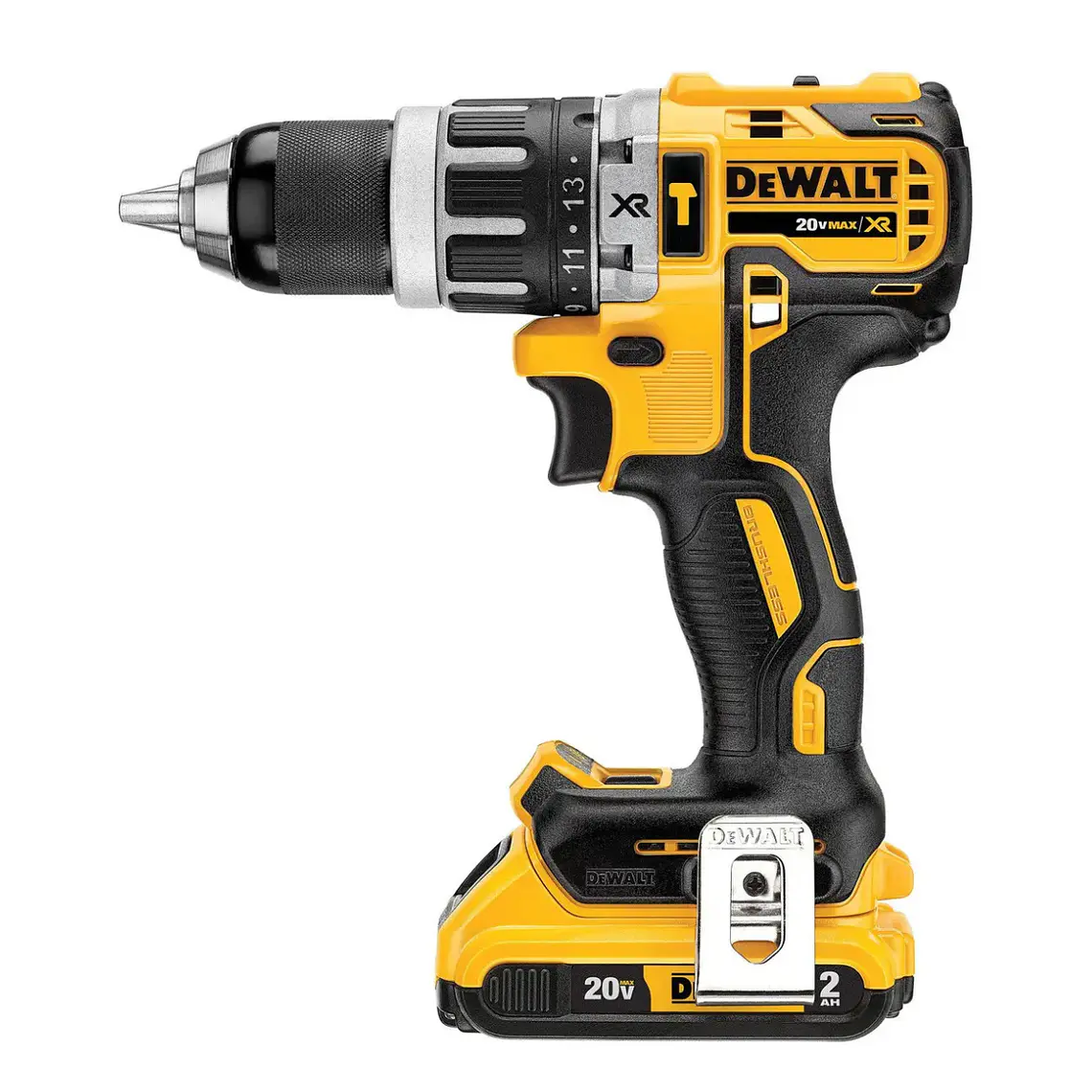 Taladro Percutor DeWALT DCD796 20V 2Bat.+ Cuchillo DWHT10314 4