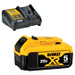 Kit DeWALT Taladro 20VBat.5Ah/Car +MedidorLáser DW055PL 16m - Miniatura 5