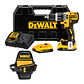 Kit DeWALT Taladro 20V 2Bat/Car + Porta Taladro 6 Bolsillos - Miniatura 1