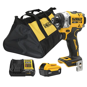 kit Atornillador Impacto Inalámbrico Xr Car/Bat 5ah DCF860P1
