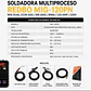 Soldadora Inverter Multiproceso Redbo 120A 2en1 MIG120PN  - Miniatura 4