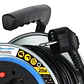 Carrete Alargador Pro 20m 16a 4 Tomas Schuko Electraline - Miniatura 3