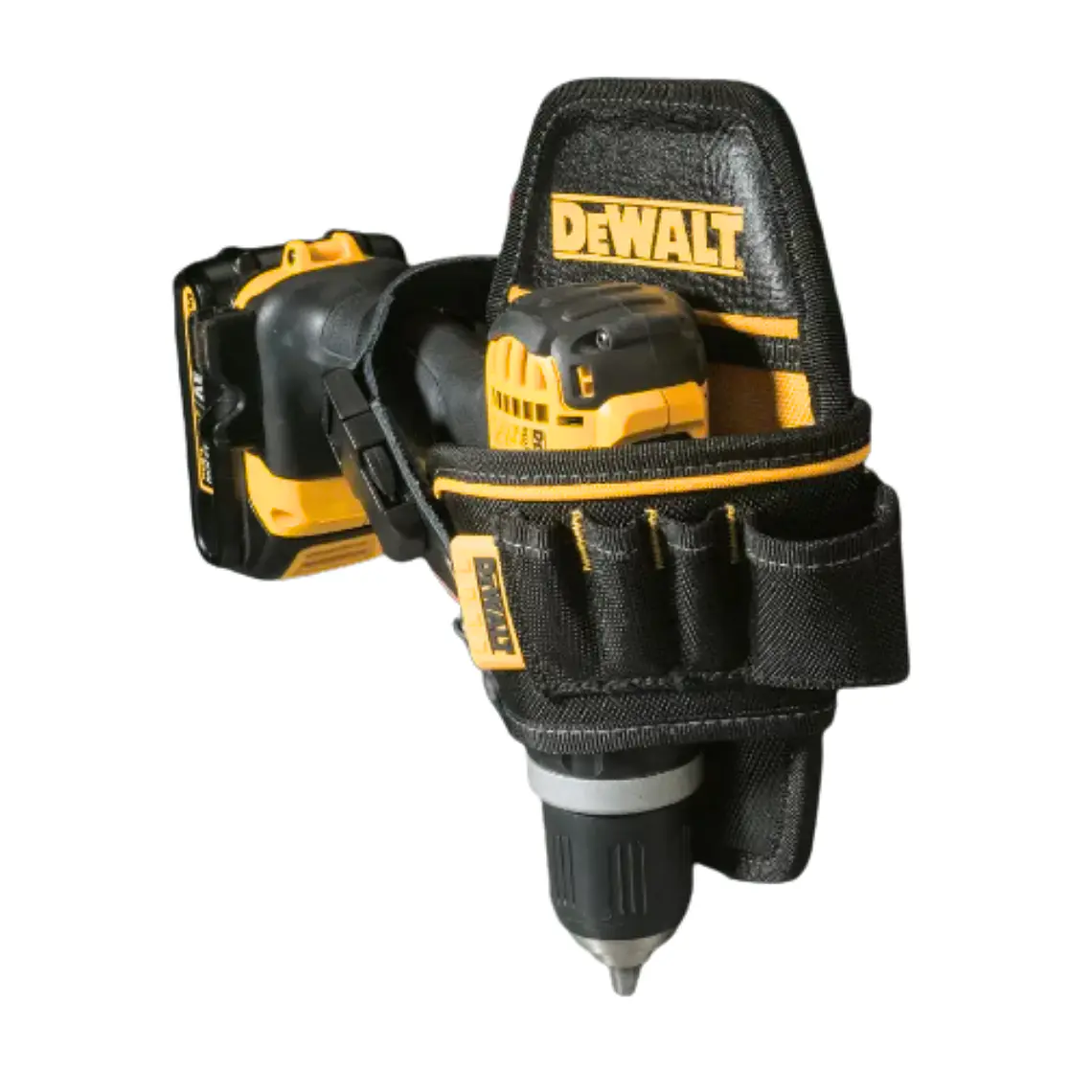 Kit DeWALT Taladro/Atornillador 20V 2Bat.2Ah + Porta Taladro 5