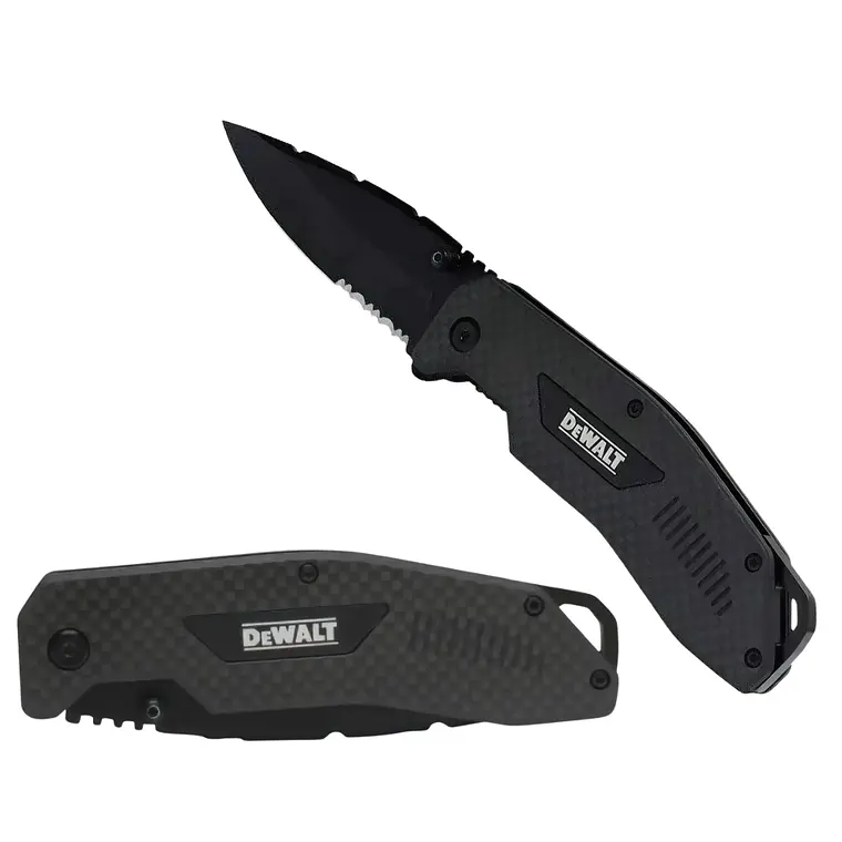 Kit Taladro Percutor/Atornillador DeWALT DCK223 20V+Cuchillo 5