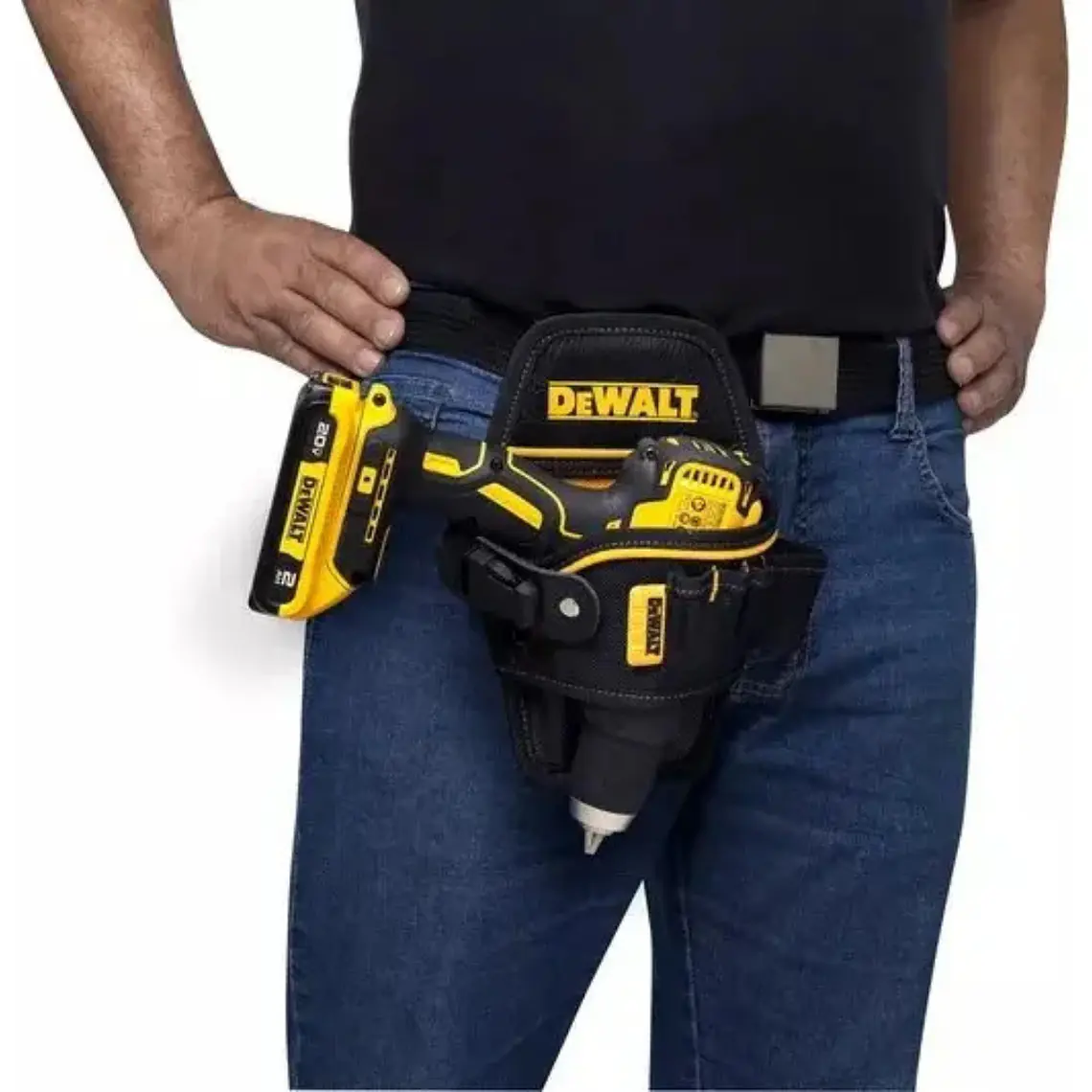 Kit DeWALT Taladro/Atornillador 20V 2Bat PortaTaladro Brocas 6