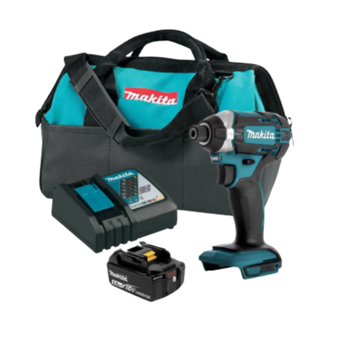 Kit atornillador Impacto Makita 18v DTD152RF 2