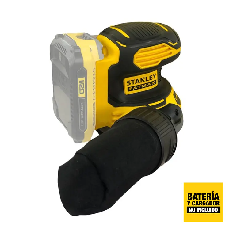 Lijadora Roto-orbital 20v Sbatería Stanley Scs220-b2 3
