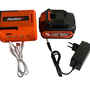 Inversor Portátil Redbo RB-INCO150 20V 150W 220V USB Tipo-C