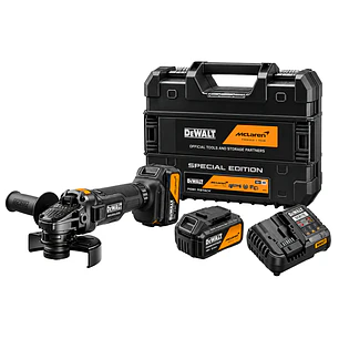 Kit Esmeril Angular DeWALT x McLaren DCG45MP2T-B2 20V Brushless 125mm + 2 Baterías 5Ah
