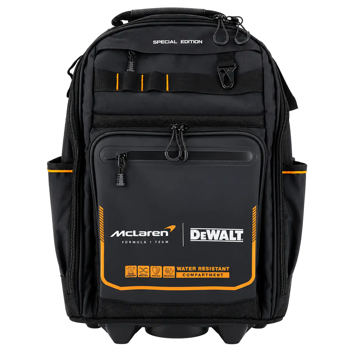Mochila con Ruedas DeWALT x McLaren DWST60101-9 Profesional 46 Bolsillos IP54 2