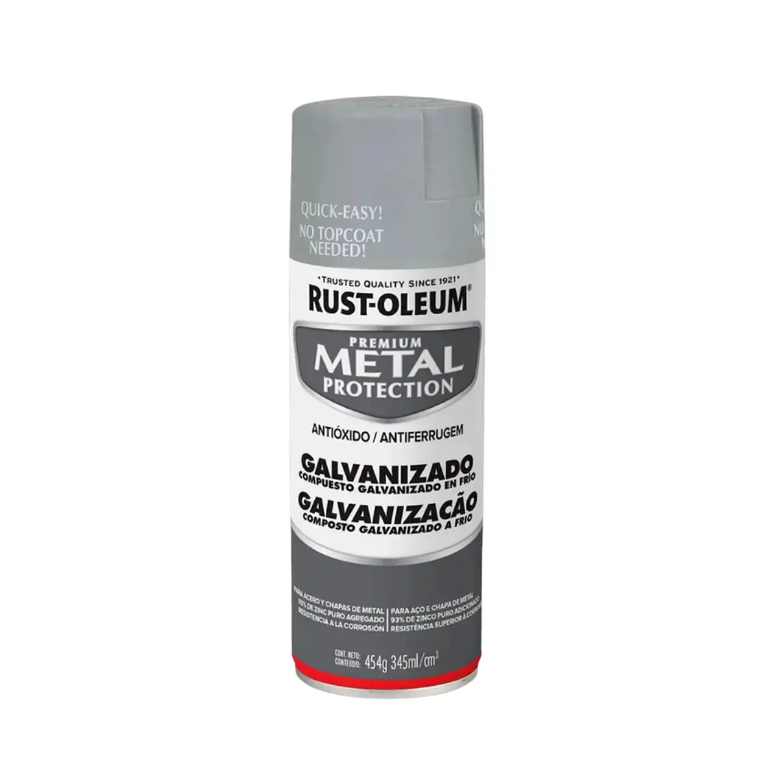 Aerosol Galvanizado en Frío Rust-Oleum Gris 454 g 1