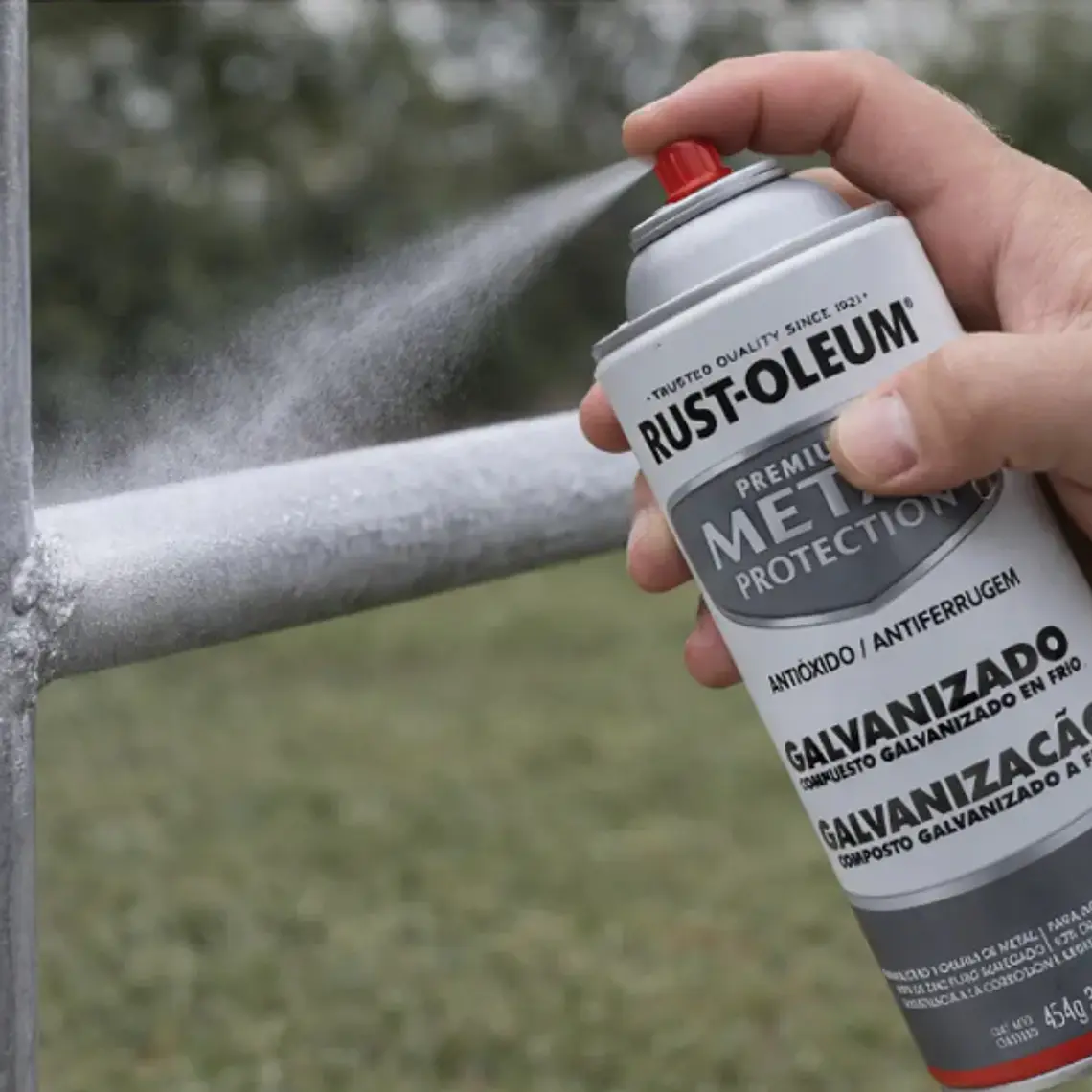 Aerosol Galvanizado en Frío Rust-Oleum Gris 454 g 2