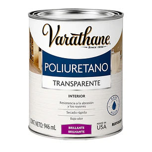 Poliuretano Varathane Interior Brillante Base Agua 946 ml