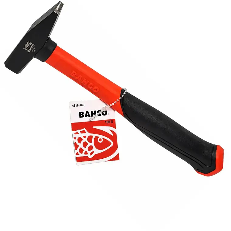 Martillo Alemán Mango Fibra de Vidrio DIN1041 Bahco 481F100 4