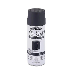 Pintura en Spray Rust-Oleum Chalked Gris Carbón 340 g