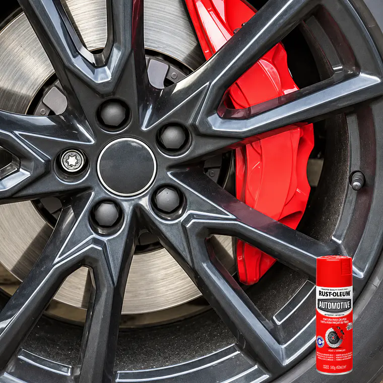 Rust-Oleum Automotive Pintura para Cáliper Rojo 340 g 3
