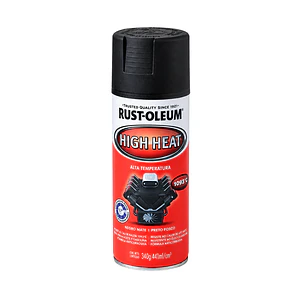 Pintura Spray Alta Temperatura Negro Mate 340 g Rust-Oleum