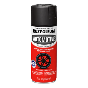 Pintura Spray Llantas Rust-Oleum Automotive Negro Mate 312g